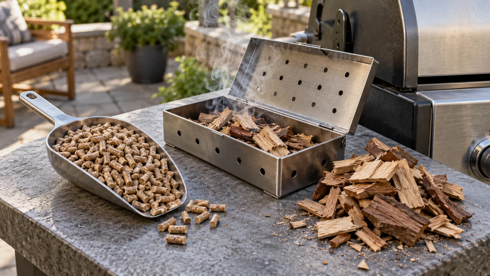 Pellets vs Wood Chips: Which Should You Use?